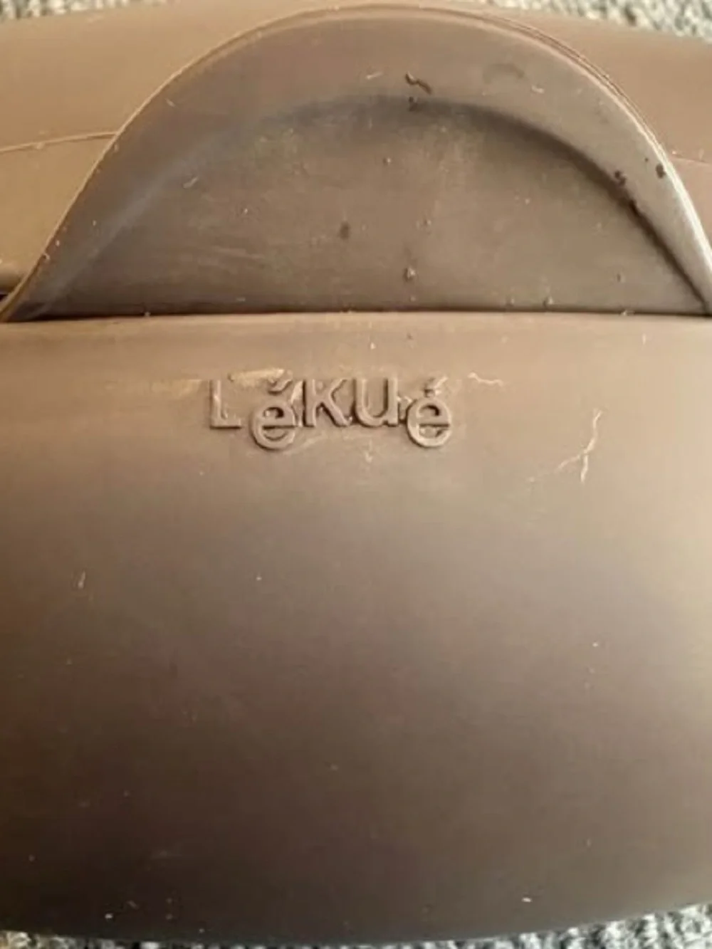 Lekue Silicone Bread Maker - Loaf Size - Brown approx 9” x 11” - single bowl
